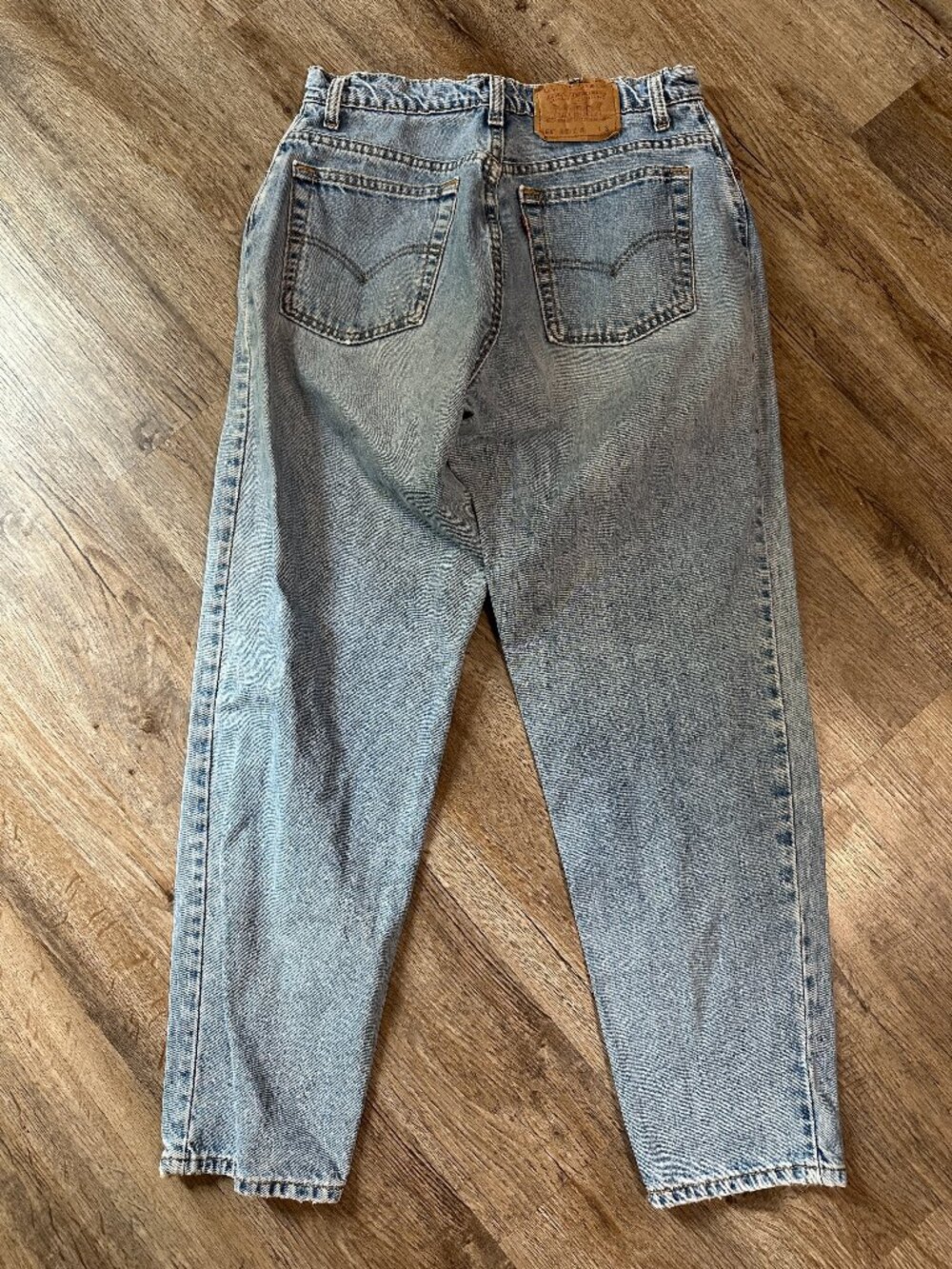 Vintage Levis 551 Womens Relaxed Fit Tapered Leg 12 Short USA 90's Waist 30